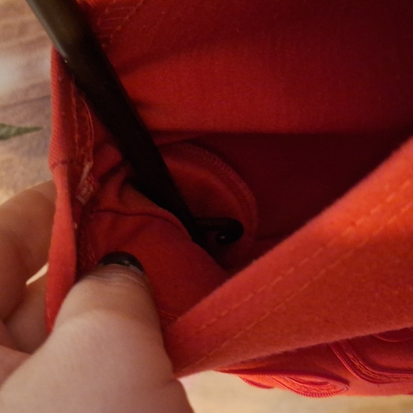 KAREN SCOTT RED MATCHING SET VINTAGE OUTFIT MEDIUM - Picture 6 of 9